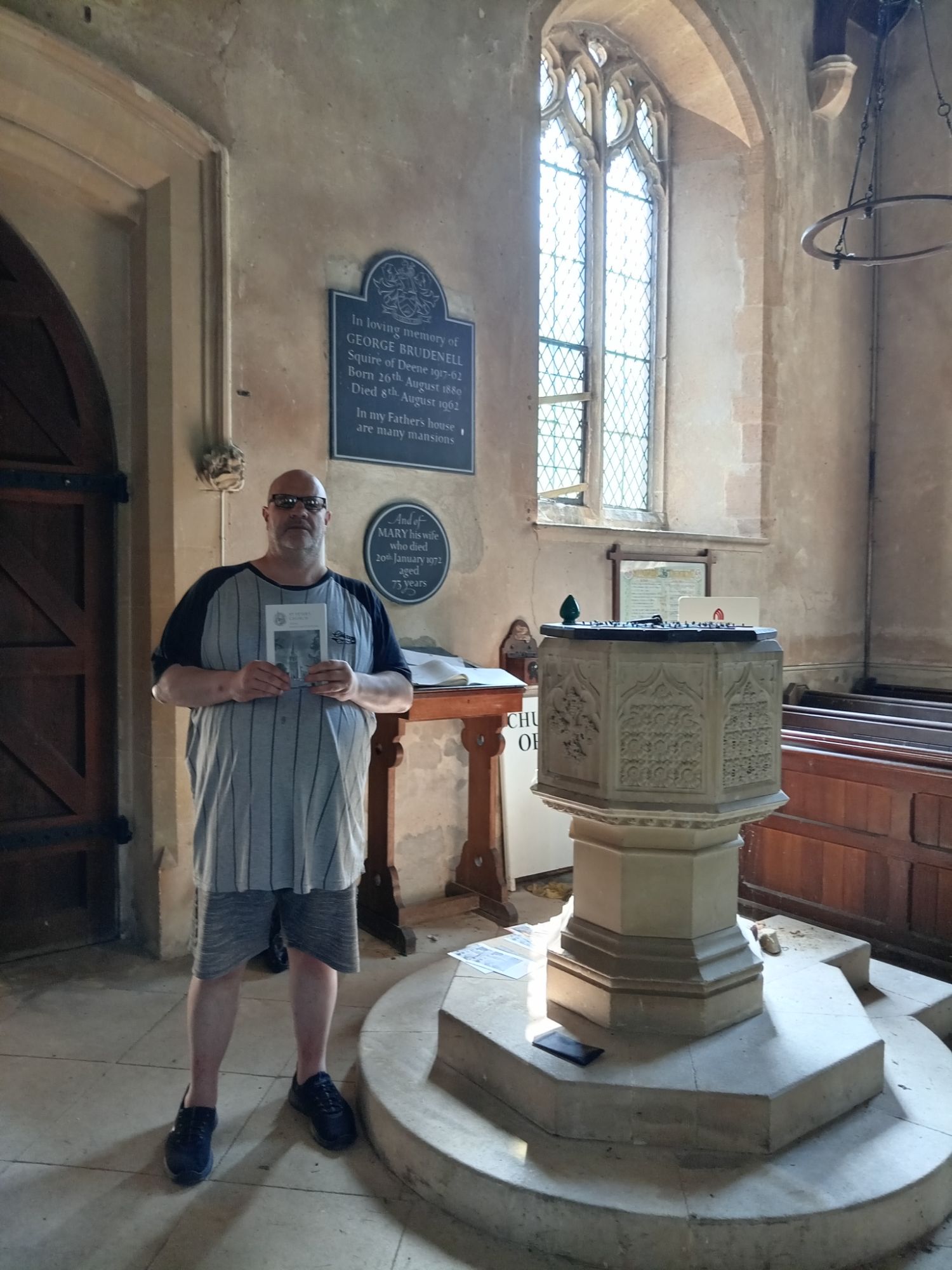 Montage of St Peter's Church - Deene