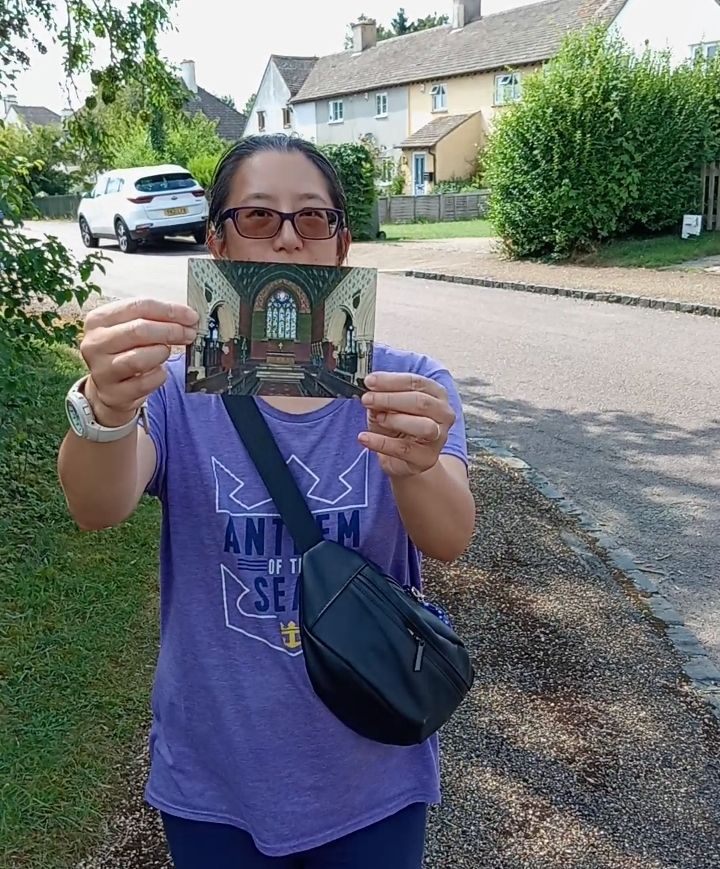 Duddington Postcard to Diane Wyles!