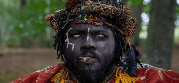 Meet the King of a tribal community living in Scottish woodlands - who claims to be a descendent of the Messiah(Image: SWNS)