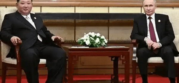 Vladimir Putin and Kim Jong-un met for talks in Beijing