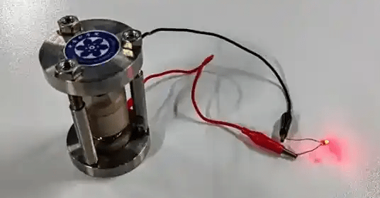 Prototype hydrogen ion battery