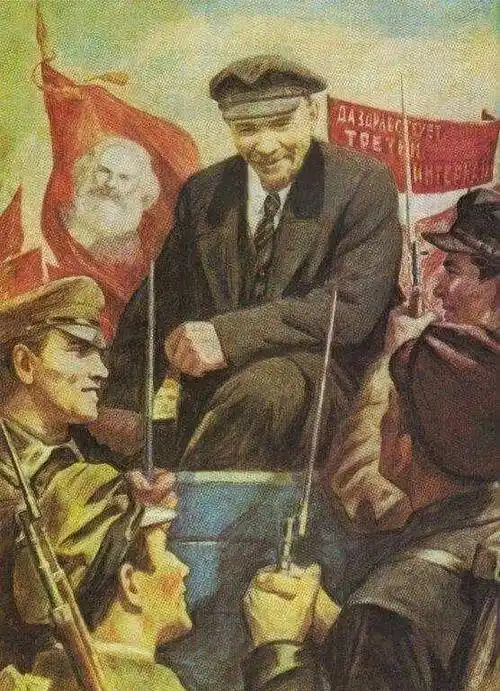 Lenin Guided the Workers in Power!
