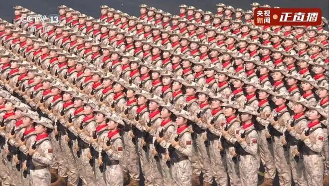 During the 2025 September 3rd Parade – This Was the Only All-Female Military Unit
