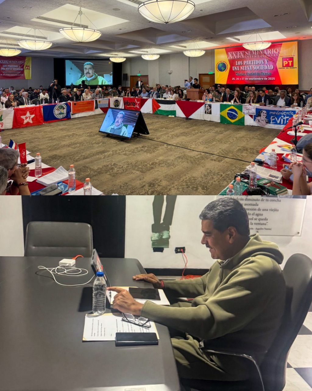 XXIX International Seminar "The Parties and a New Society," held in Mexico City