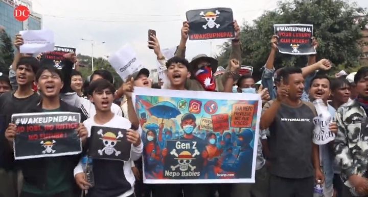 Youths Against Corrupt Lead the Protests!