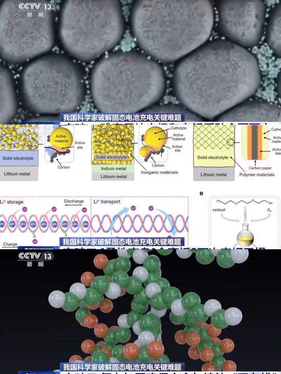 Chinese researchers announces a major advance in all-solid-state lithium battery technology. (Screenshot Photo)