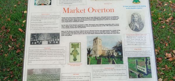 Rutland - Market Overton - Ancient Village Stocks!