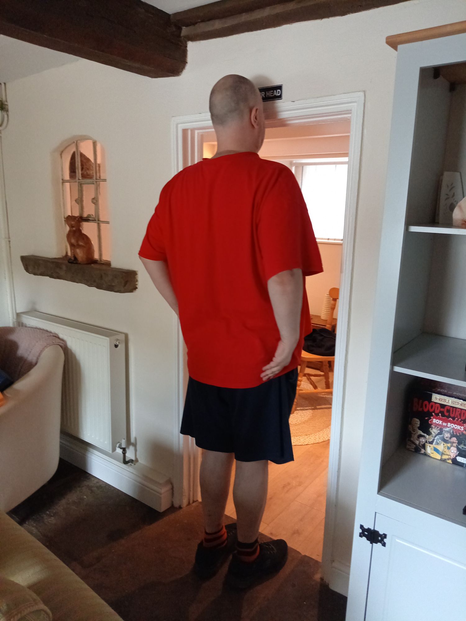 1600s Door-Frames Were a Tad Lower!