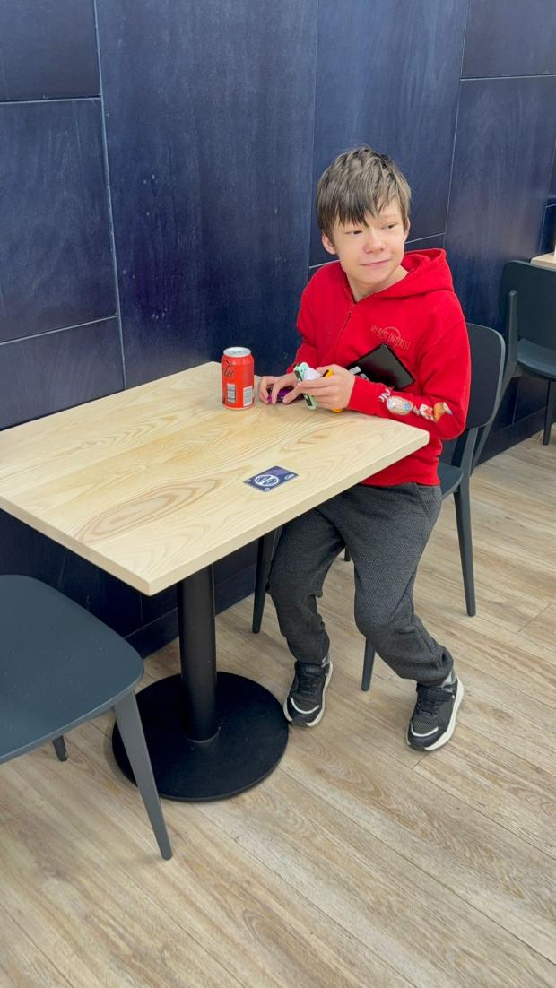 Logan Keir, 13, was supposed to turn on Stevenage's Christmas lights for 2025 (Image: Courtesy of Gemma Keir.)