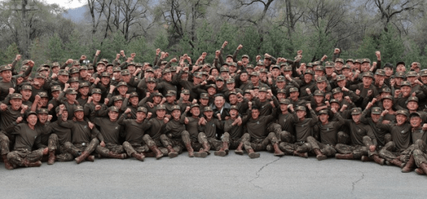 Respected Comrade Kim Jong Un Inspects Headquarters of 11th Corps of Korean People's Army