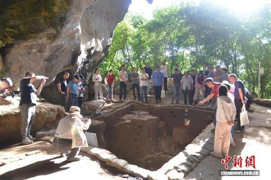 Photo shows the Luobidong Site in Sanya, Hainan Province, Nov. 8, 2025. (Photo/China News Service)