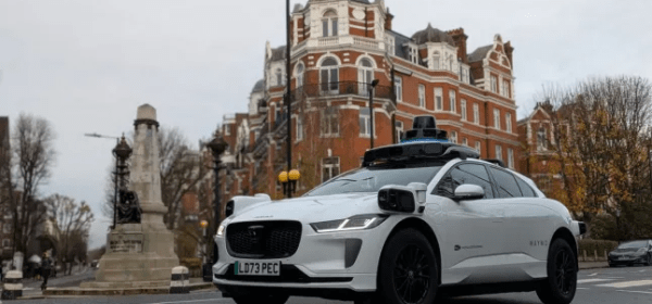 Waymo’s Jaguar I-Pace vehicles were spotted in London earlier this month as part of the trials (Picture: Waymo / SWNS)