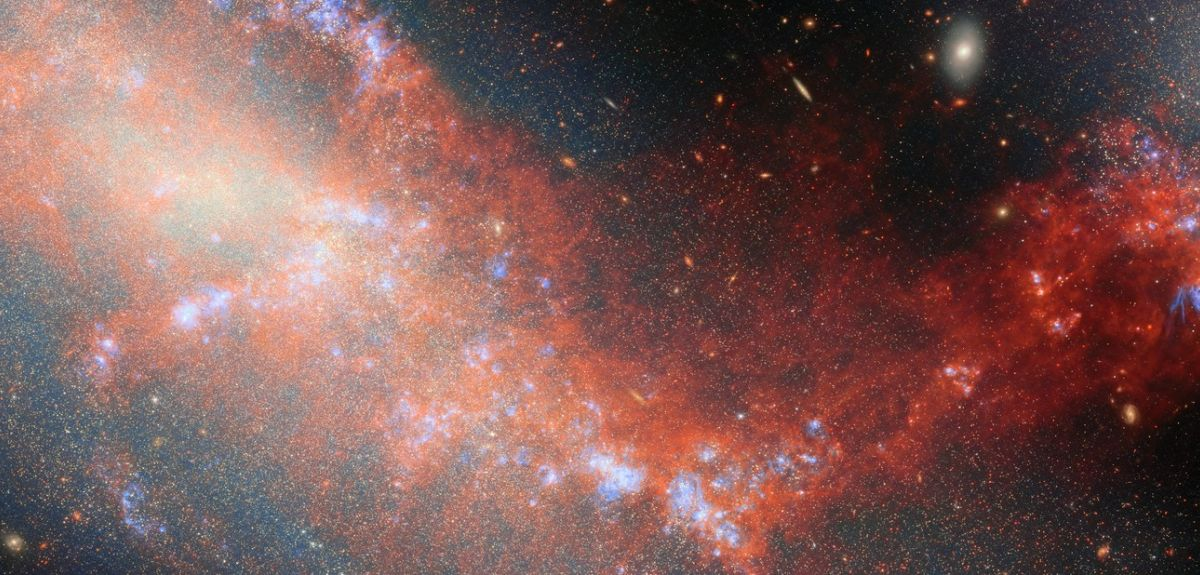 Astronomers spot one of the largest spinning structures ever found in the Universe