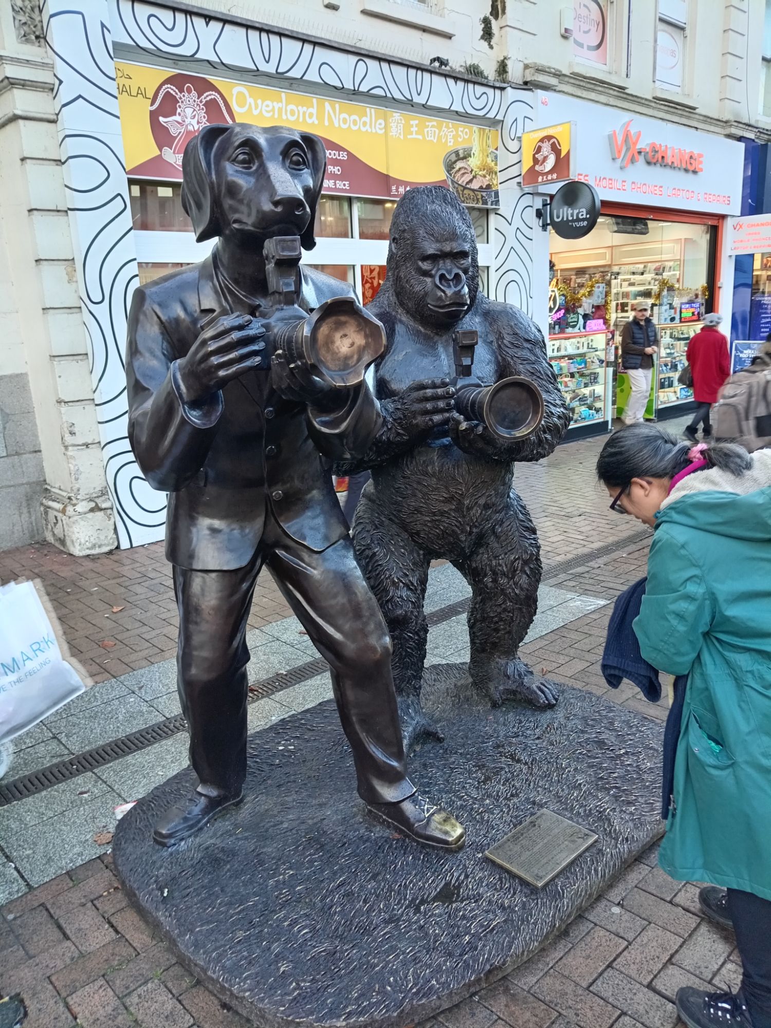 Statues on Kingston High Street!