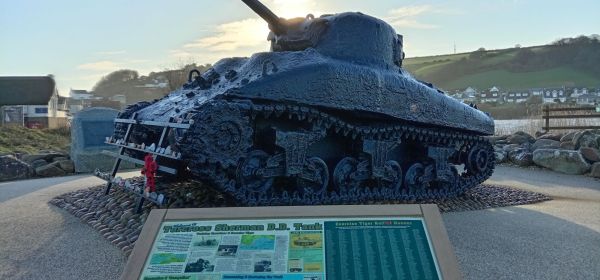 US Sherman Tank - Torcross WWII