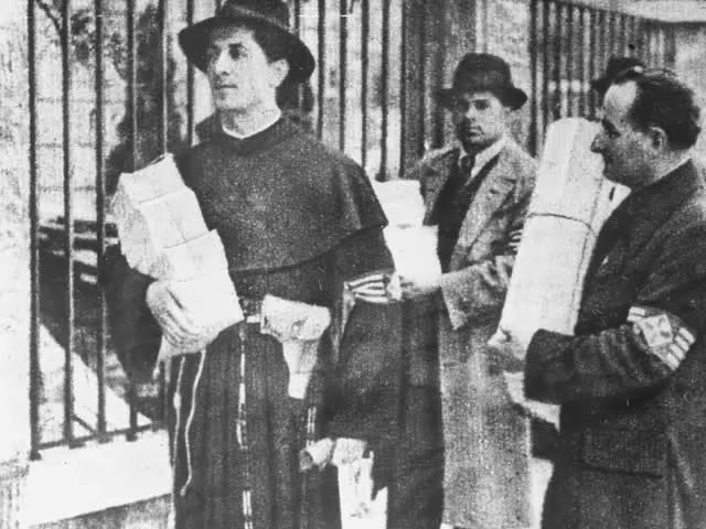 Catholic Monk Andras Kun - Nazi War Criminal - WWII!