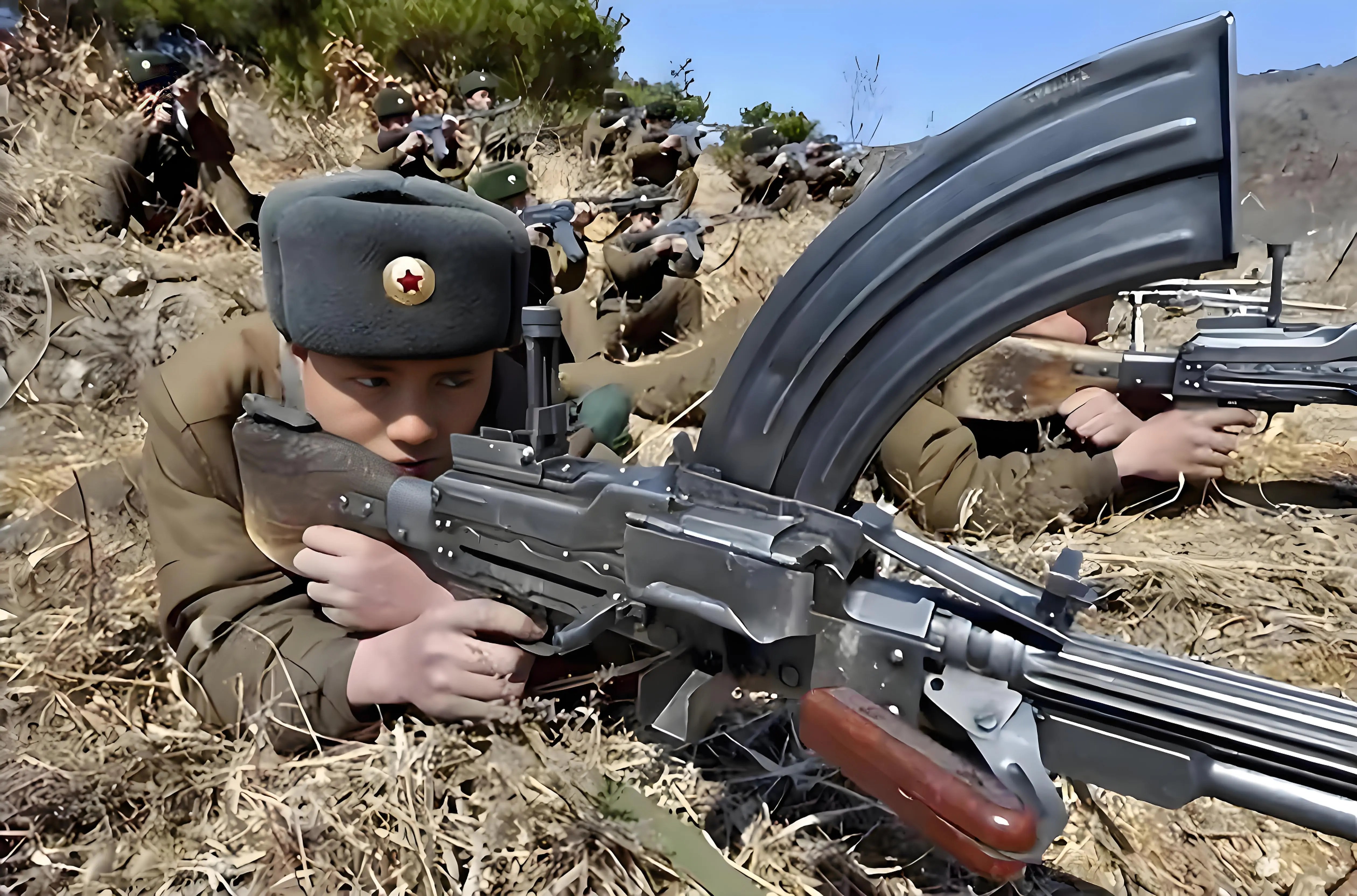 Brave DPRK Soldiers in Kursk!