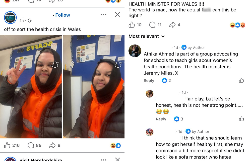 Online abuse and misleading comments have spread online