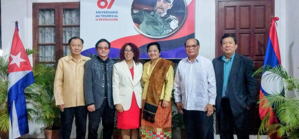 Officials and longtime friends of Laos and Cuba gathered in Vientiane to commemorate the 67th Anniversary of the Triumph of the Cuban Revolution and to mark the upcoming centenary of historic Cuban leader Commander-in-Chief Fidel Castro, reaffirming the enduring solidarity between the two nations.