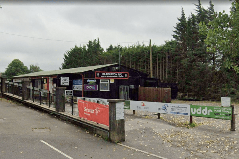 A general view of Blaenavon RFC(Image: Google Earth)