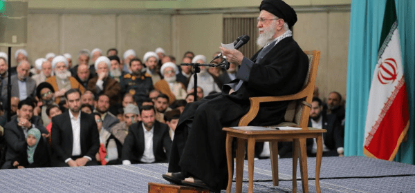 Iranian Supreme Leader Ali Khamenei speaks during an address marking a religious holiday in Teheran, capital of Iran, on Jan. 17, 2026. Iranian Supreme Leader Ali Khamenei said on Saturday that Iran had defeated the United States and Israel "once again" and had "extinguished the sedition" he alleged was incited by Washington and Tel Aviv. He described U.S. President Donald Trump as a "criminal" for his administration's support of the demonstrations, accusing Washington of causing economic and social harm to the Iranian people.(The Office of the Supreme Leader in Iran/Handout via Xinhua)