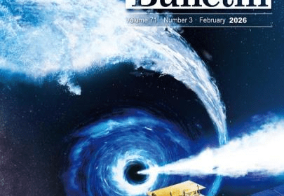 Cover of the journal that published the study. (Photo courtesy of the Einstein Probe Science Center of the National Astronomical Observatories)