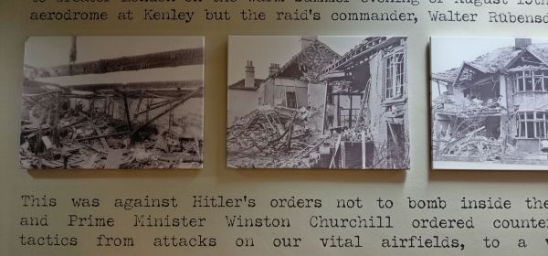 Church Blankeying-Bombing Nazi Germany - 1940