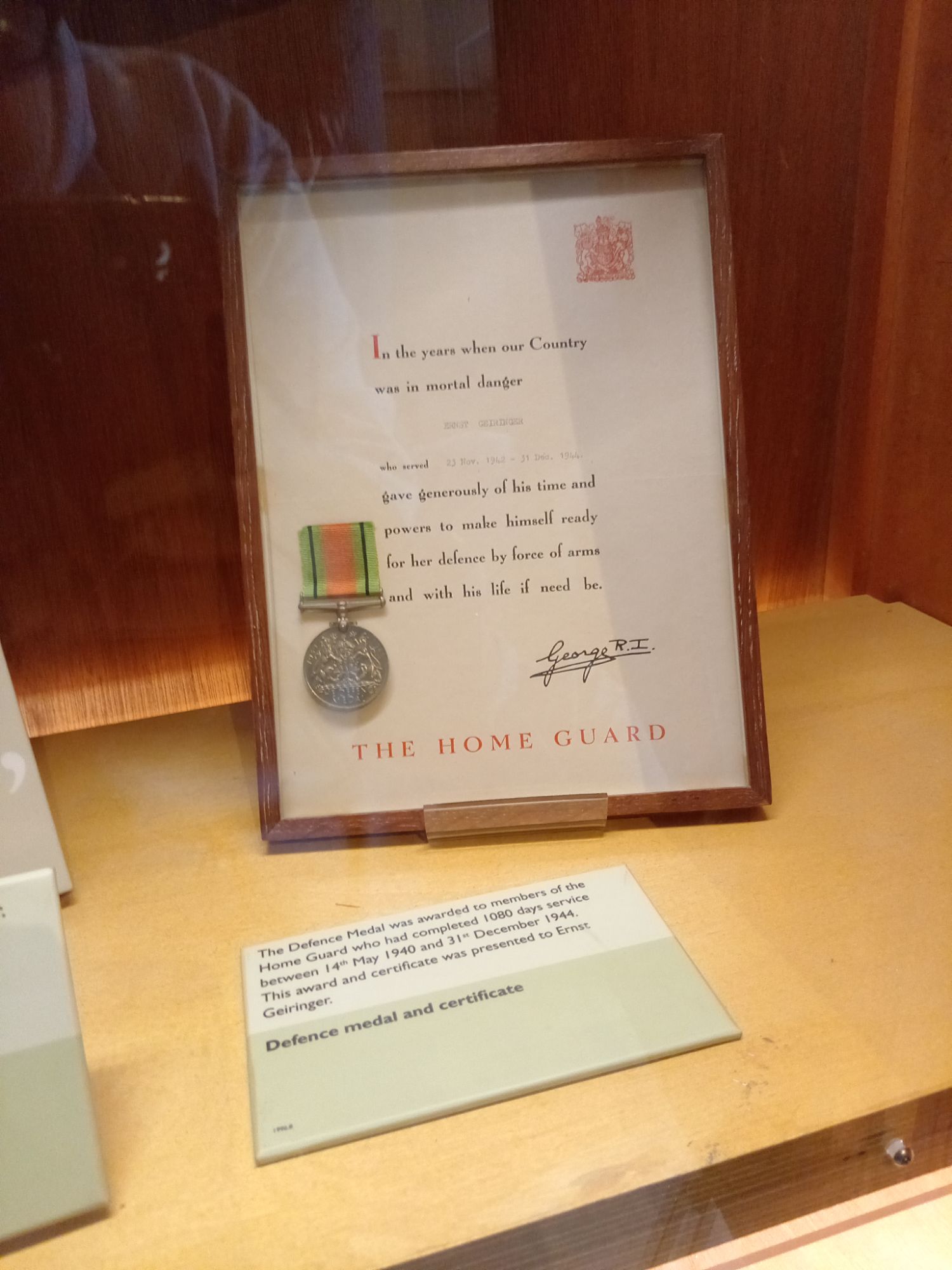 Honeywood Museum - Home Guard Fatigue-Jacket