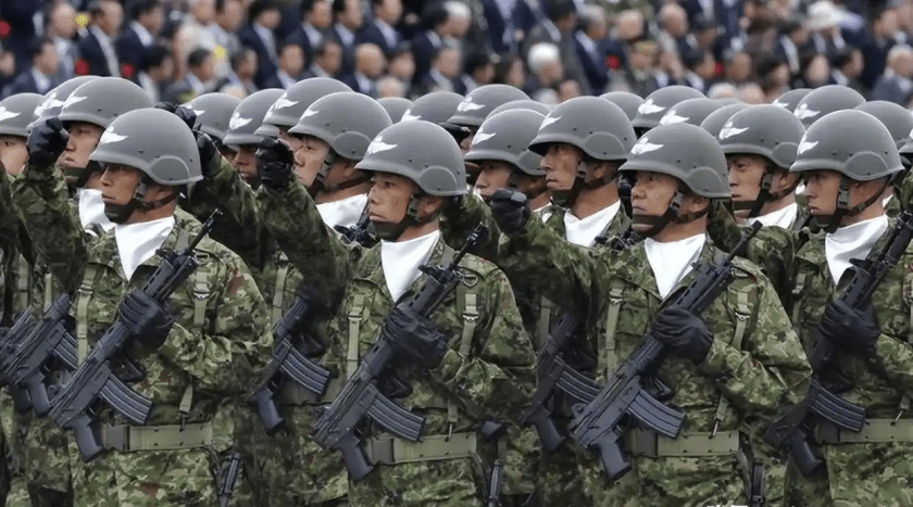 23-year-old recruit who has just joined the Self-Defense Forces