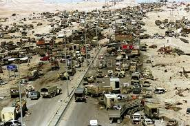 US War Crime in Iraq (1991) - the Road to Basra!