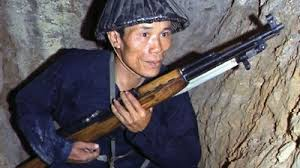 Vietcong Tunnel Fighter - AK-47 & Folded Bayonet