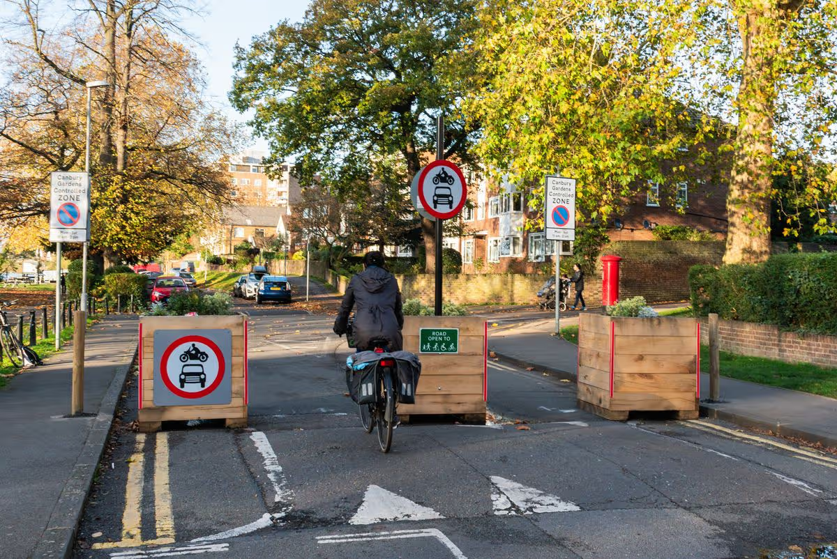 The ruling means LTN schemes Albert Road, Dalmally Road, Elmers Road, Holmesdale Road, Parsons Mead and Sutherland Road will be removed.(Image: jackfifield)