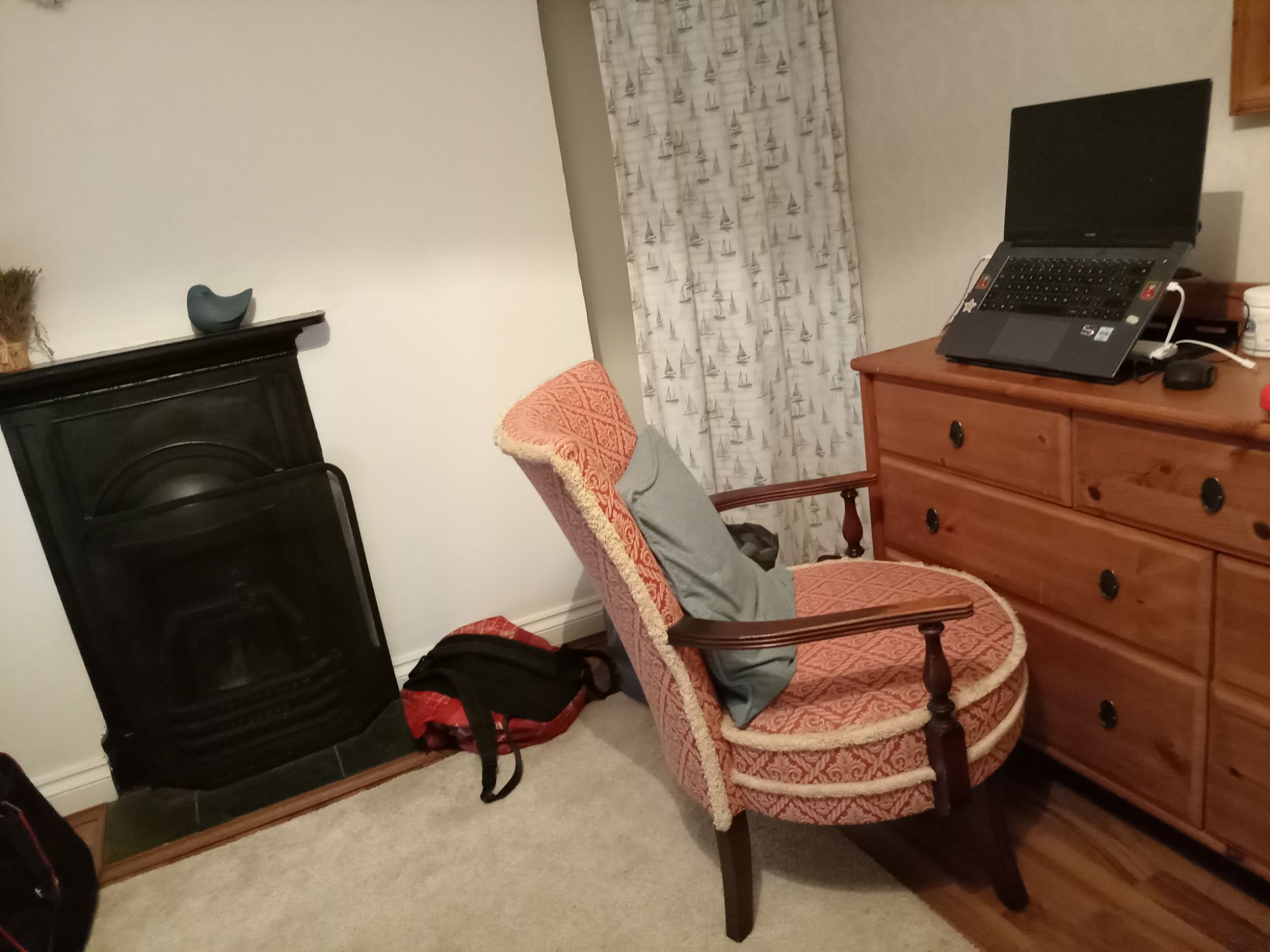 My Temporary "HQ" on the Outskirts of Brixham!