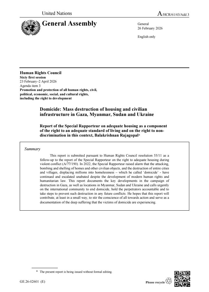 UN Condemns Trump's Plan To Assist Israel Invade Gaza!