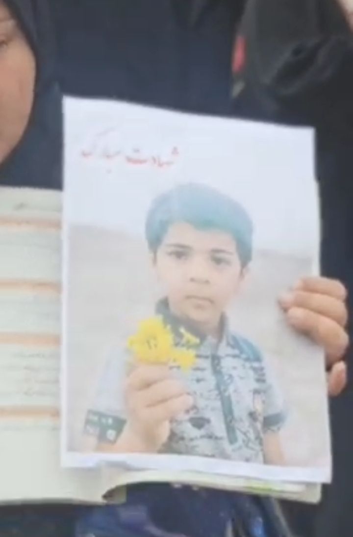 A mourning Iranian mother, whose young son was martyred in a US-Israeli terrorist attack on his elementary school, shares her grief.