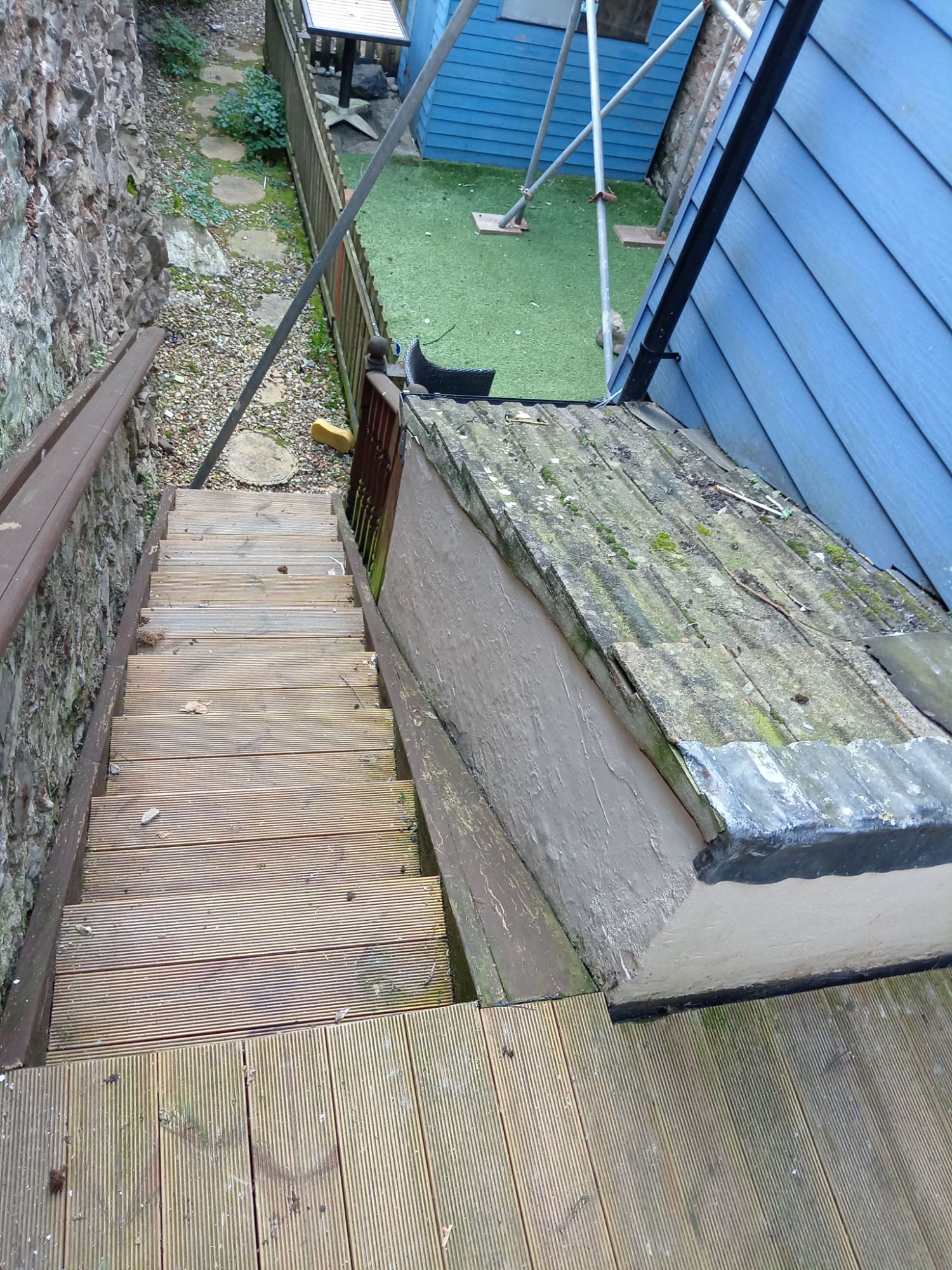 Supporting Leg in Our Garden!