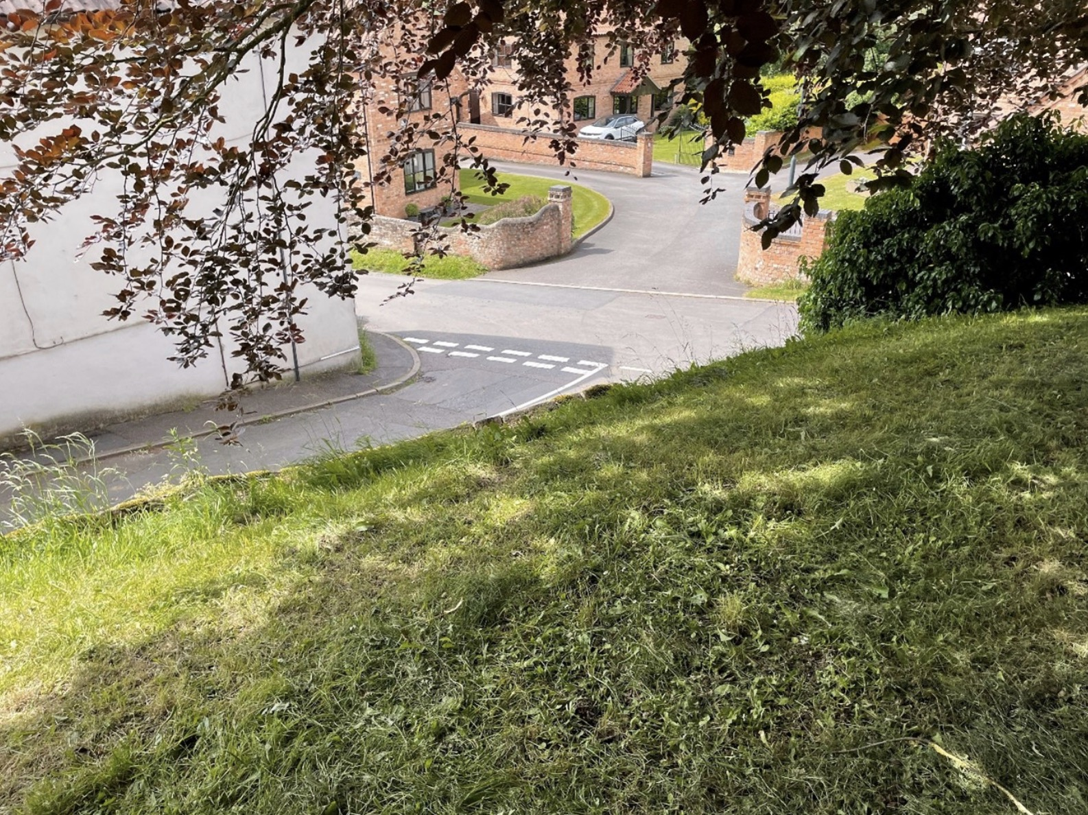 Bird's Eye View of Accident!