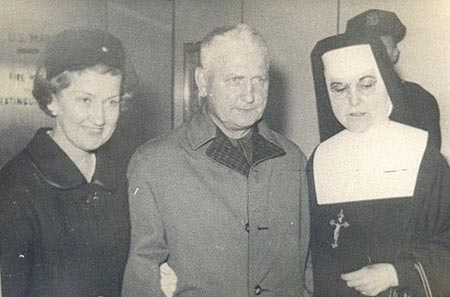 Ciszek at the time of his return to the United States. 1963