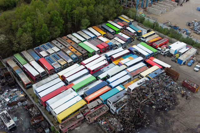 Bus Graveyard - Where Transport Goes To Die!