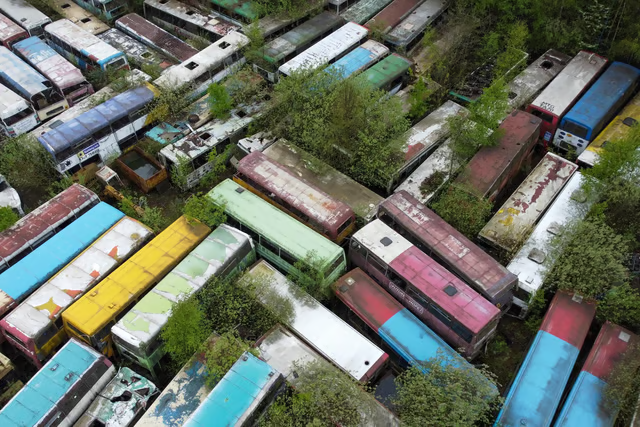 Where Buses Go To Die!