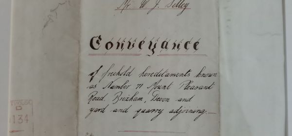 Conveyance Title - 71 Mount Pleasant Road, Brixhan