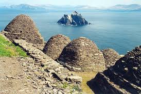 Meditating Cells Skellig Michael - Ireland