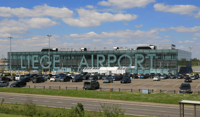 UK Exporting Weaponry to Israel - Liege Airport - Belgium
