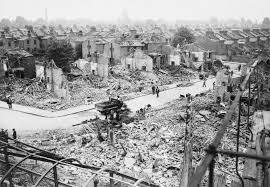 Government Photograph of Lewisham After the Bombing!