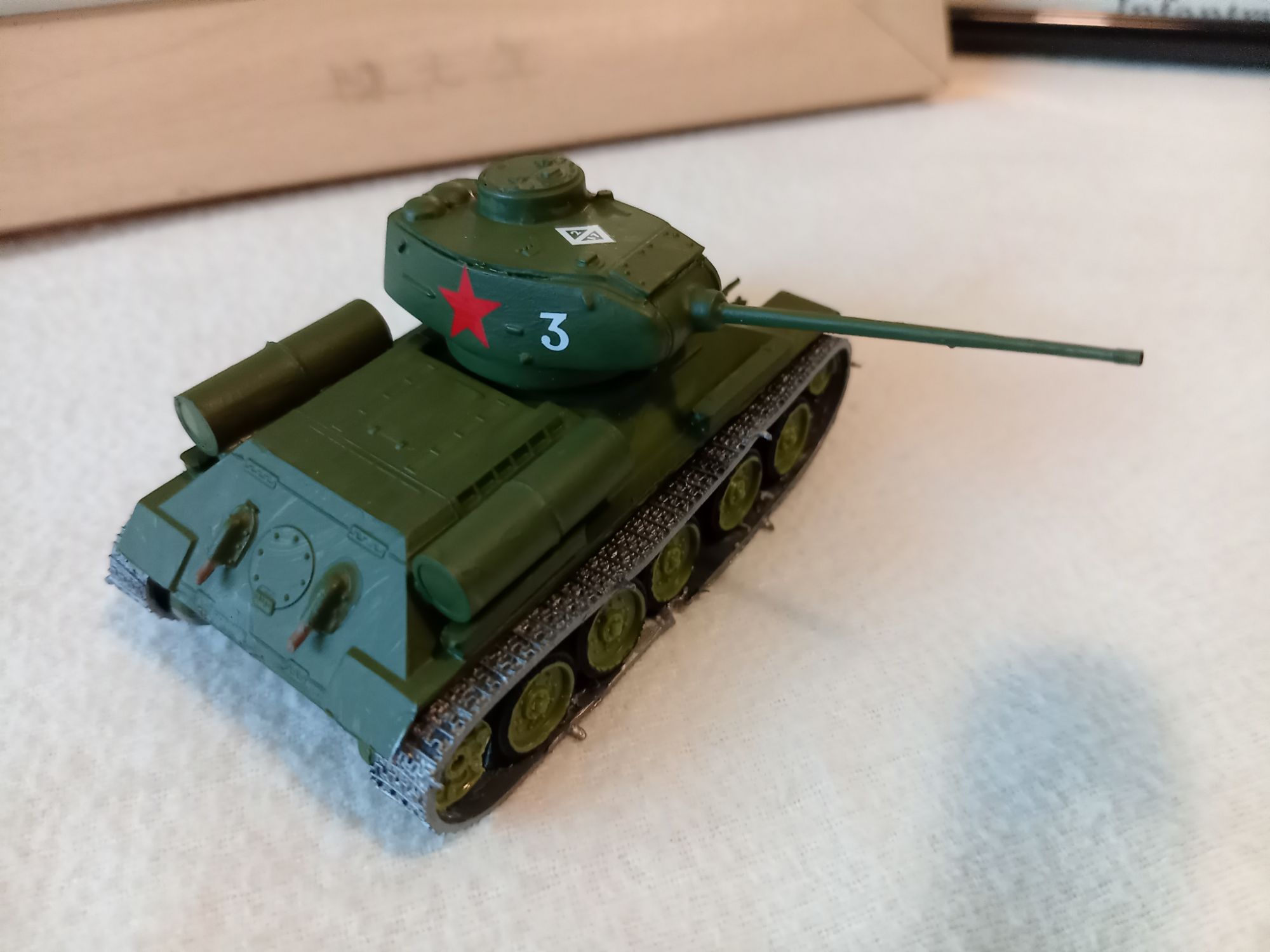 T34/85 with Red Star and Identifying Numbers!