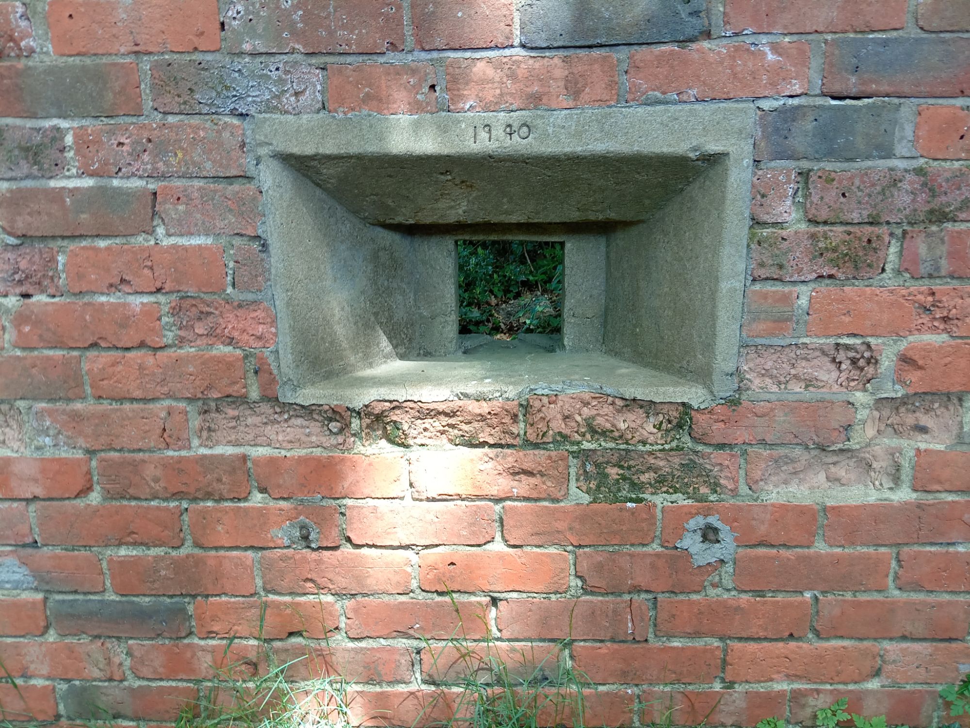 WWII Home Guard Emplacement - Waverly Abbey - Farnham