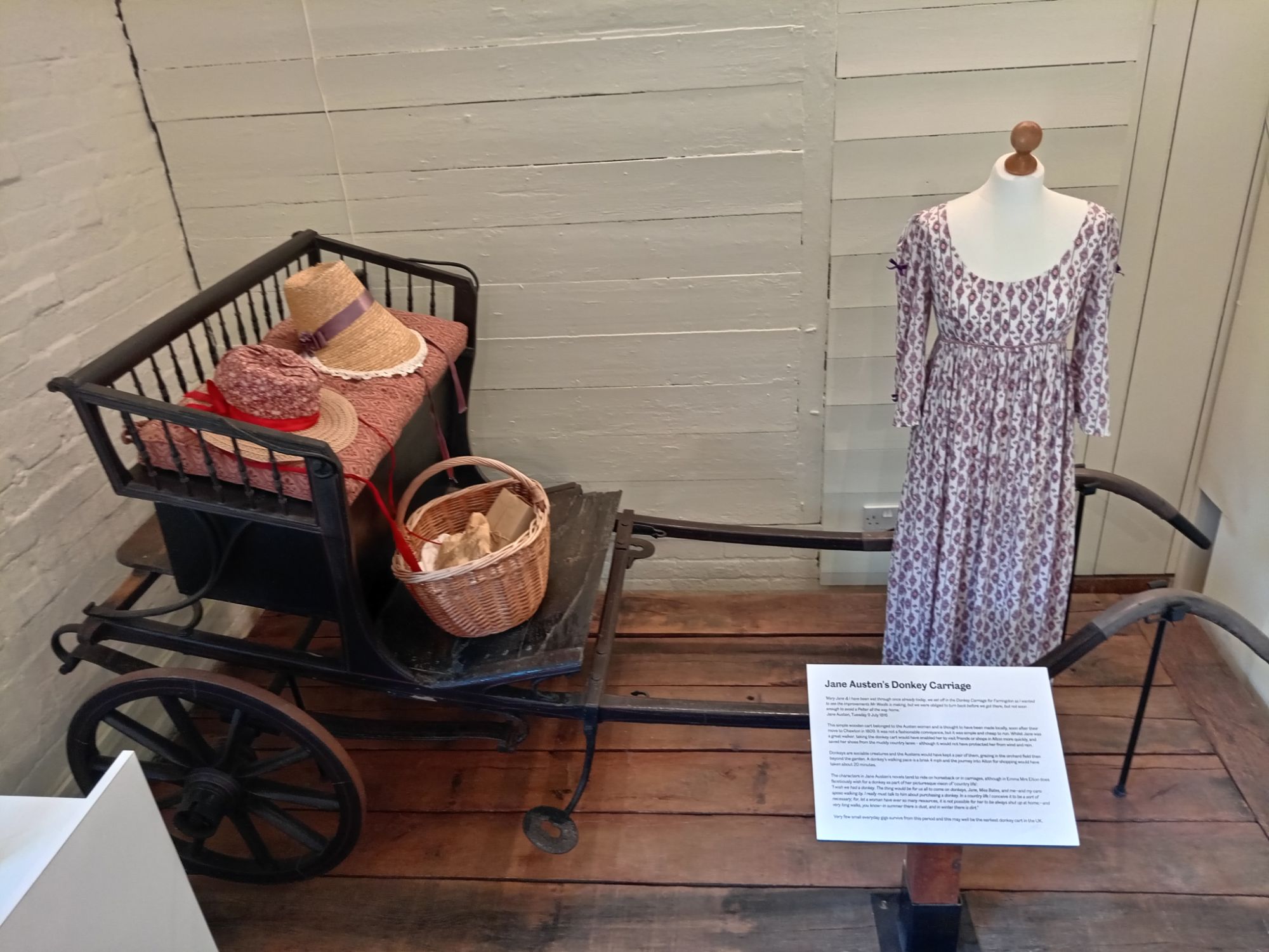 Jane Austen's Donkey Carriage!