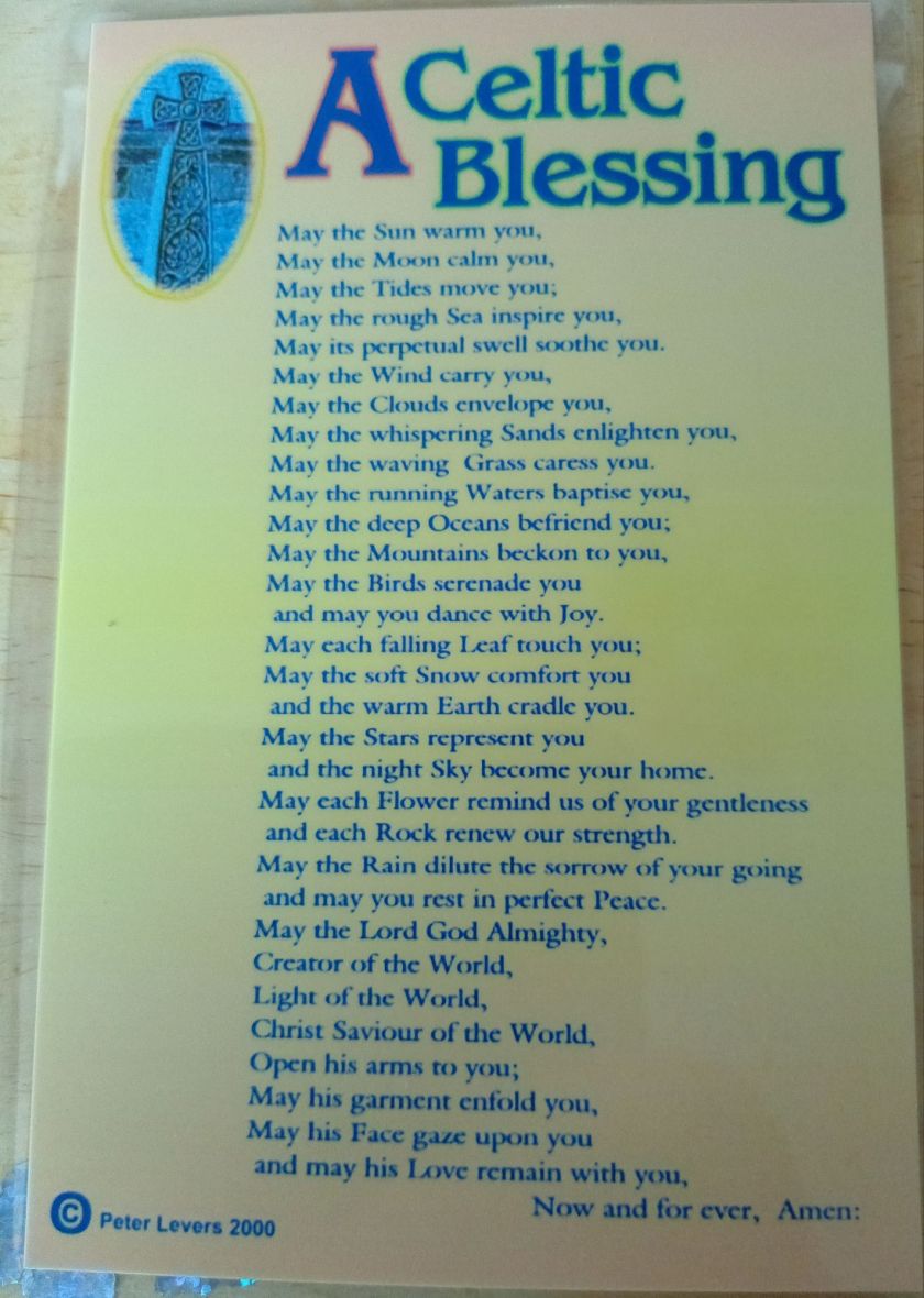 Dad's Funeral Card - 2026