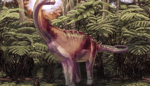 Life reconstruction of the Antarctic-sauropod. Credit: Andrew McAfee Carnegie Museum of Natural History