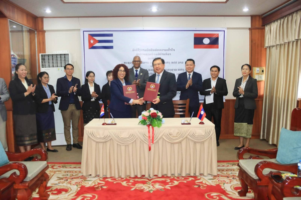 Laos and Cuba have reaffirmed their long-standing partnership in sports and physical education by signing a new Memorandum of Understanding (MoU) to expand cooperation and strengthen sports development in the Lao PDR.